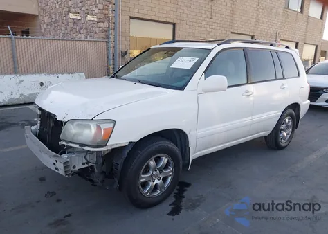 2007 Toyota Highlander V6 from USA, damaged, VIN JTEHP21AX70198562